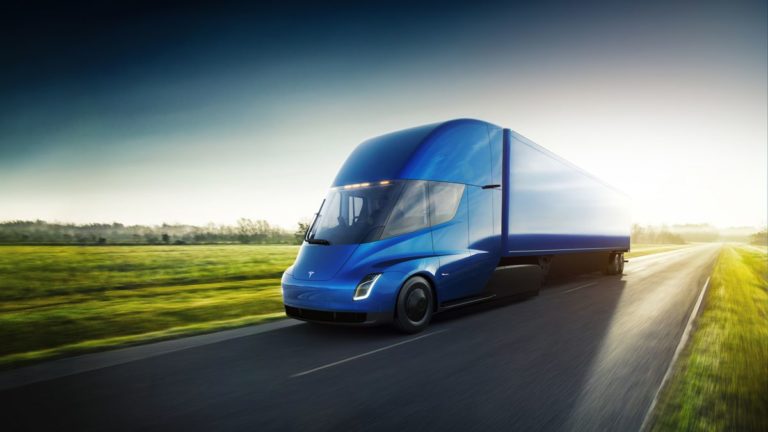 Tesla Semi truck revealed on Thursday, truckers can stand up in the cab