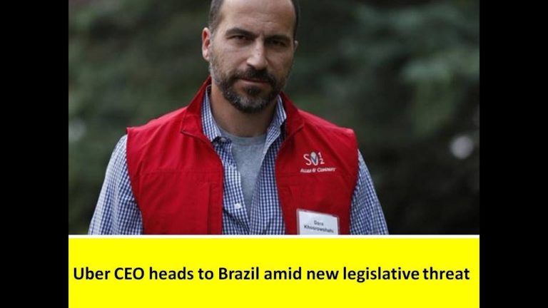 New Uber CEO Makes Subtle but Powerful Statement in Brazil Action
