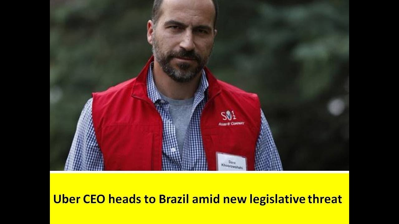 Uber CEO in brazil