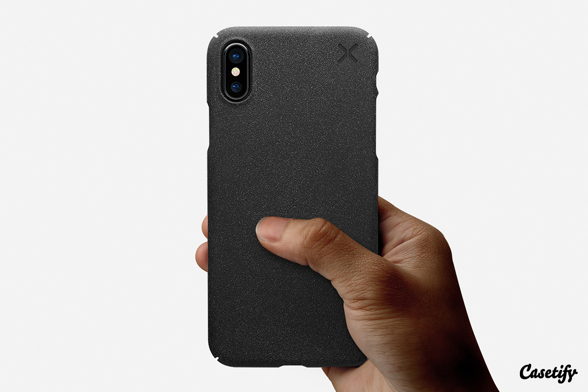 iPhone X Snap Sand Dust case