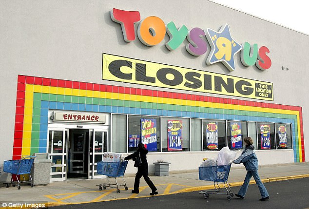 Toys R Us store closures