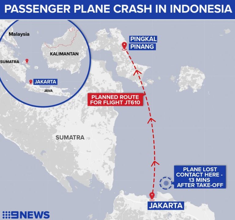 Lion Air Crash: Indonesian Plane Wreckage Found in 100 Feet of Water