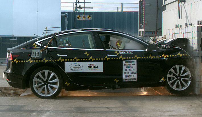 2018 Tesla Model 3 Safety - NHTSA