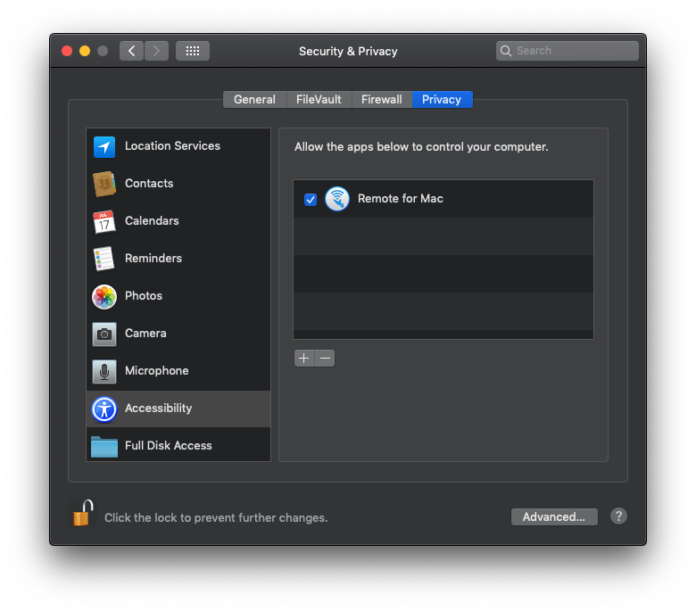 Remote for Mac - Mac app