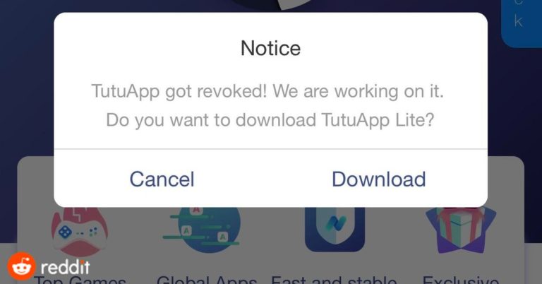 TutuApp is no more Free – Try TutuApp Lite (Stable Version) on iOS/Android