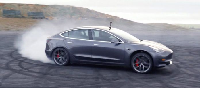 Tesla Model 3 with Track Package