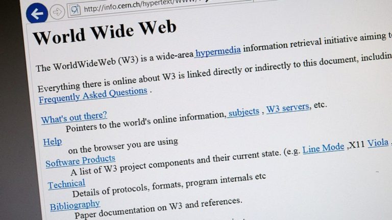 Thirty Years Later, a Look Back at the Very First Website Ever Launched